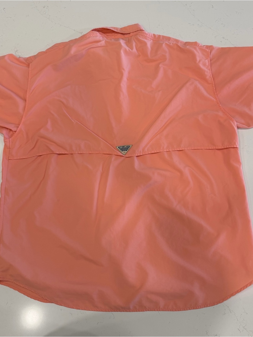 Columbia Men’s PFG Bahama II Short Sleeve Shirt Melonade XXL - Picture 3 of 11